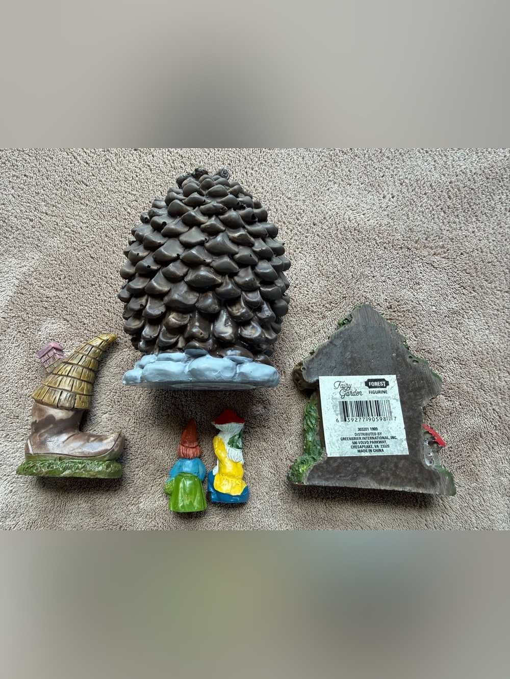 Whimsical Fairy Garden 5-pc set - Picture 4 of 7